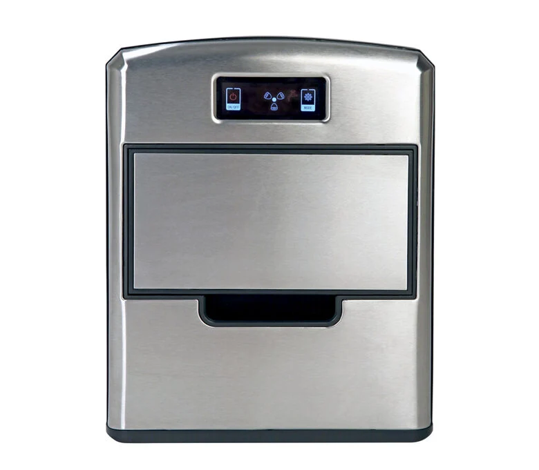 RGV Mojito Ice FG12D Macchina per ghiaccio portatile 12 kg/24h 150 W Nero, Acciaio inossidabile
