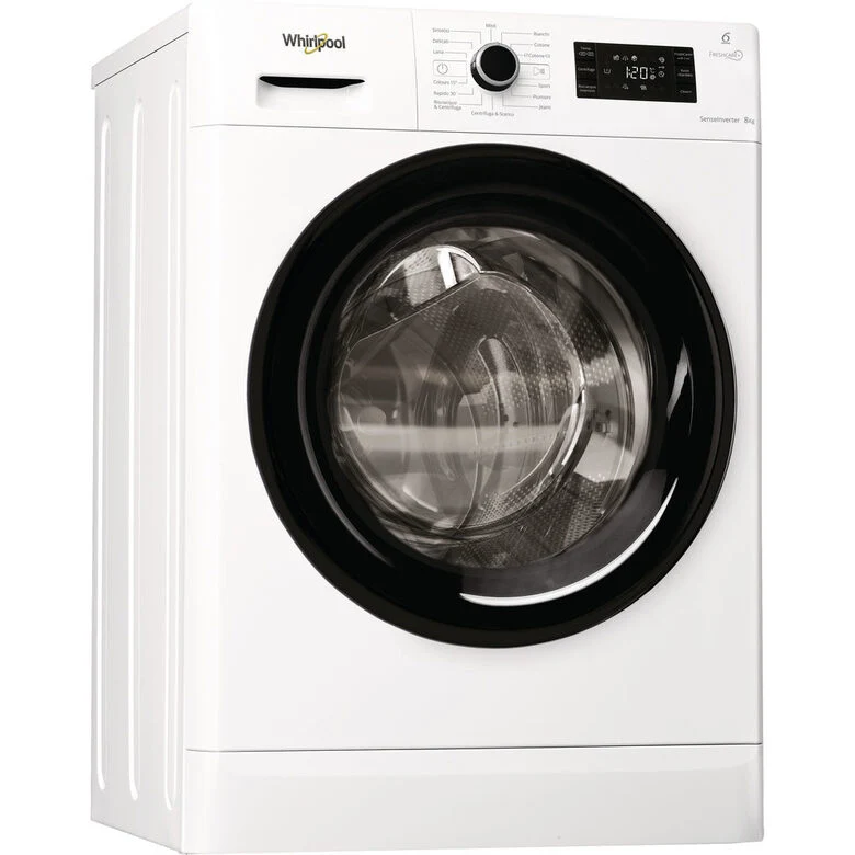 Whirlpool WFR628GWK IT lavatrice Caricamento frontale 8 kg 1200 Giri/min Bianco