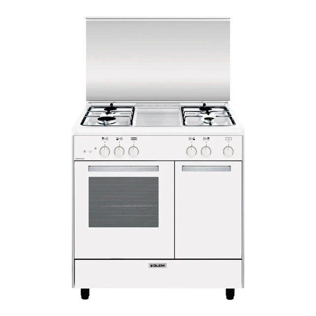 Glem Gas AR854GX Cucina Bianco A 80 x 50