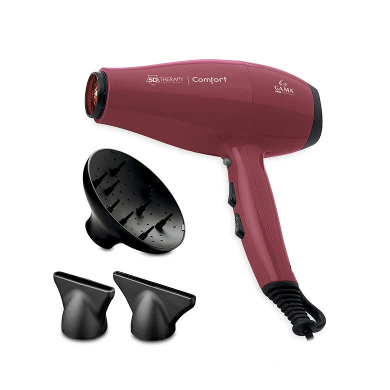 GA.MA 5D Therapy Comfort Halogen Phon Professionale 2200 W Rosso