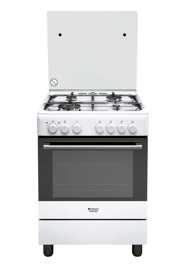 Hotpoint H6TMH2AF (W) IT cucina Piano cottura Gas Bianco A