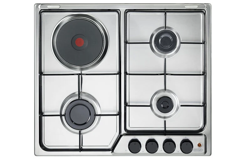 De’Longhi FFI 36 ER piano cottura Acciaio inossidabile Da incasso 58 cm Combi 4 Fornello(i)