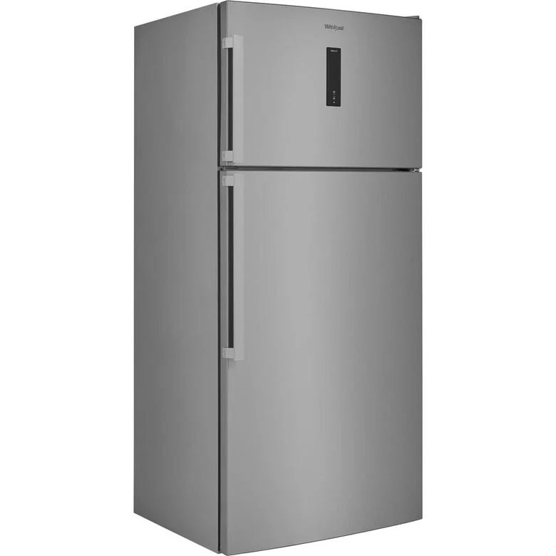 Whirlpool W84TE 72 X 2 frigorifero con congelatore Libera installazione 587 L E Acciaio inossidabile