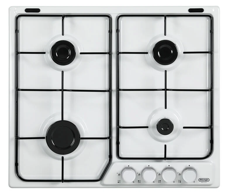 De’Longhi FFB 46 ASV piano cottura Bianco Da incasso 60 cm Gas 4 Fornello(i)