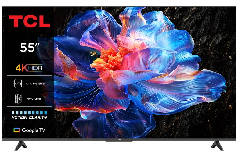 TCL Serie Smart TV 4K Ultra HD 55" Pollici 55P69K, Dolby Audio, HDR10+, Google TV