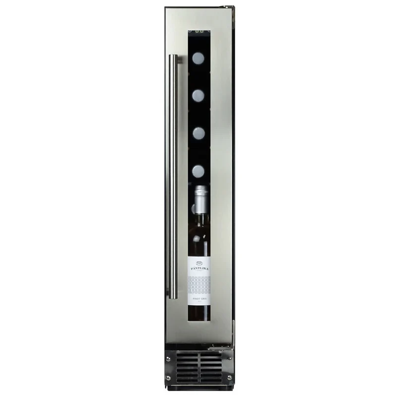 Ⓜ️🔵🔵🔵👌 Dunavox DAUF-9.22SS - Cantina vini per 9 Bottiglie bordolesi standard, acciaio inox, GARANZIA 3 ANNI