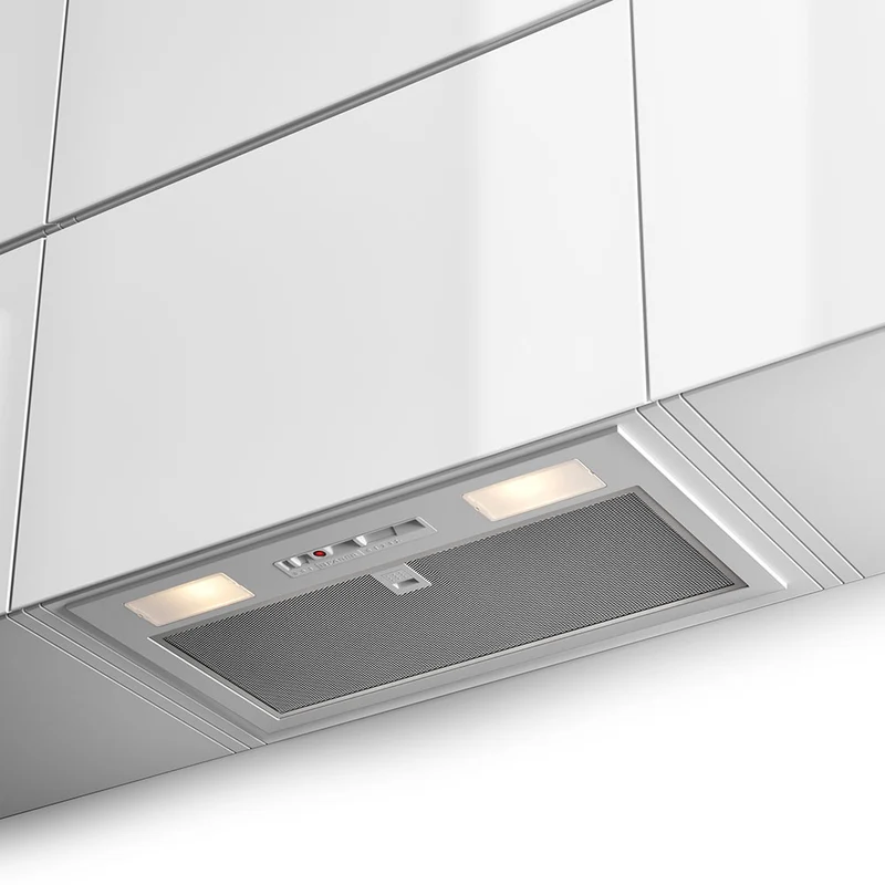 Ⓜ️🔵🔵🔵👌 Faber INKA SMART C LG A70 - Cappa da incasso per pensile, grigio chiaro, 70cm, luce alogena