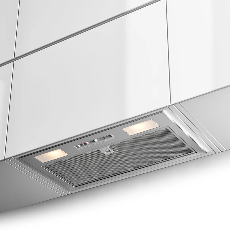 Ⓜ️🔵🔵🔵 Faber INKA SMART HC X A70 - Cappa da incasso per pensile, INOX, 70 cm, un motore, 2 luci LED