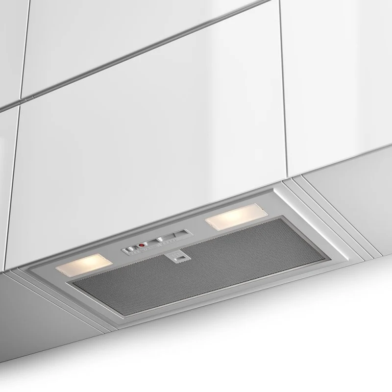 Ⓜ️🔵🔵🔵 Faber INKA SMART C/33 LG A70 - Cappa da incasso, grigio chiaro, 70 cm, 300 m³/h, Classe D, 305.0602.041