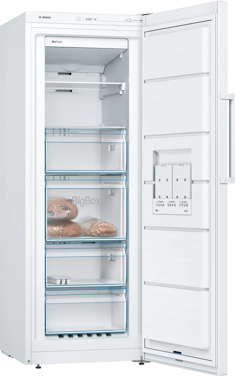Ⓜ️🔵🔵🔵👌 Bosch GSN29VWEP - Congelatore verticale, NO FROST, bianco, 60x161 cm, Nuova classe energetrica E