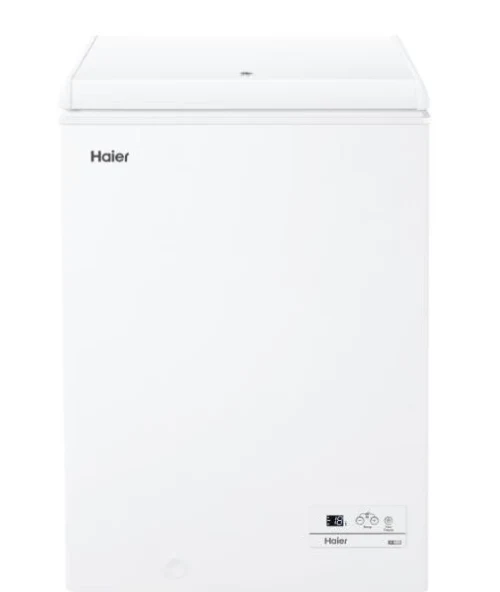 Ⓜ️🔵🔵🔵 Haier HCE100E - Congelatore orizzontale Chest, Serie 3, Bianco, Libera Installazione, A x L x P 84.5x54.5x49, Classe E
