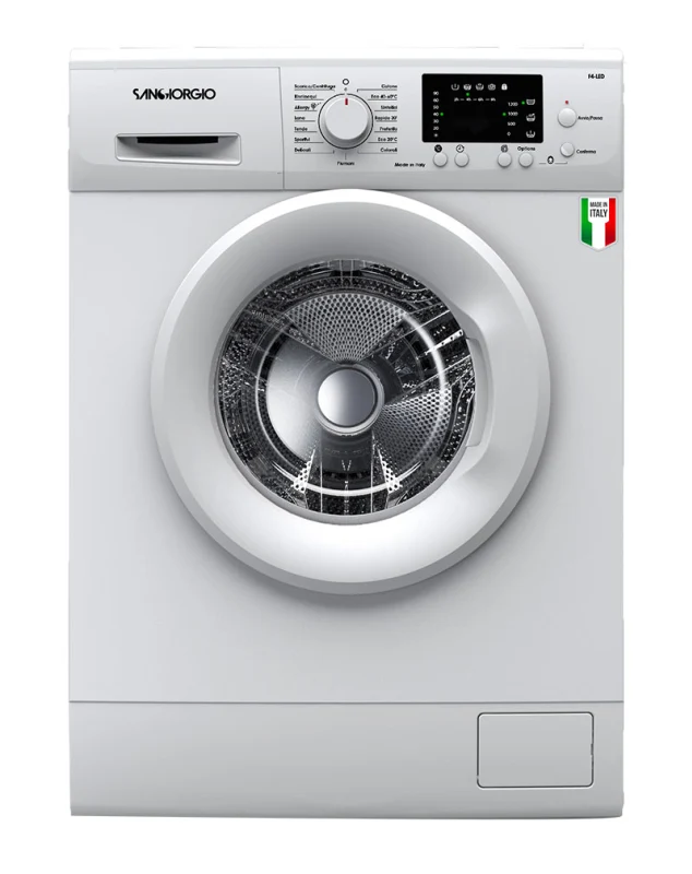 Ⓜ️🔵🔵🔵👌 SanGiorgio F612L - Lavatrice 6 kg, MADE IN ITALY, GARANZIA 5 ANNI SU SCHEDA ELETTRONICA, centrifuga 1200 giri, Nuova classe C