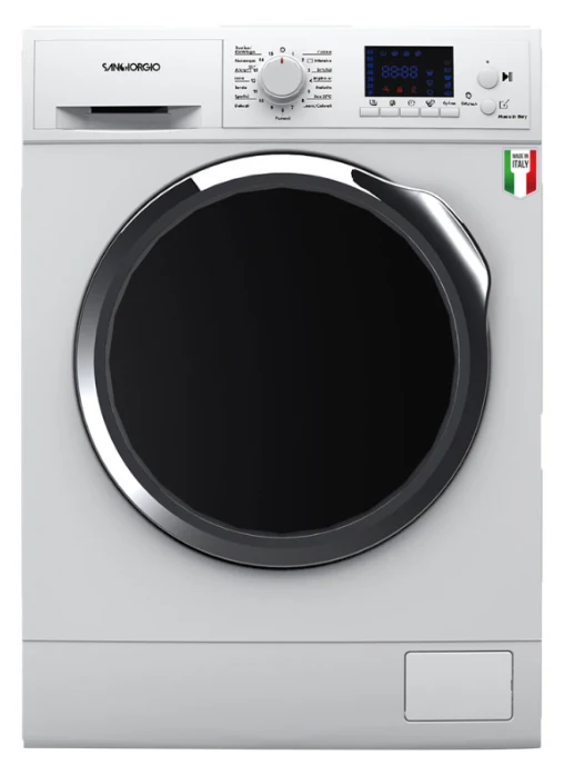 Ⓜ️🔵🔵🔵 SanGiorgio F1014DI8C - Lavatrice 10 kg inverter, MADE IN ITALY, GARANZIA 5 ANNI SU SCHEDA ELETTRONICA, centrifuga 1400 giri, Nuova classe B