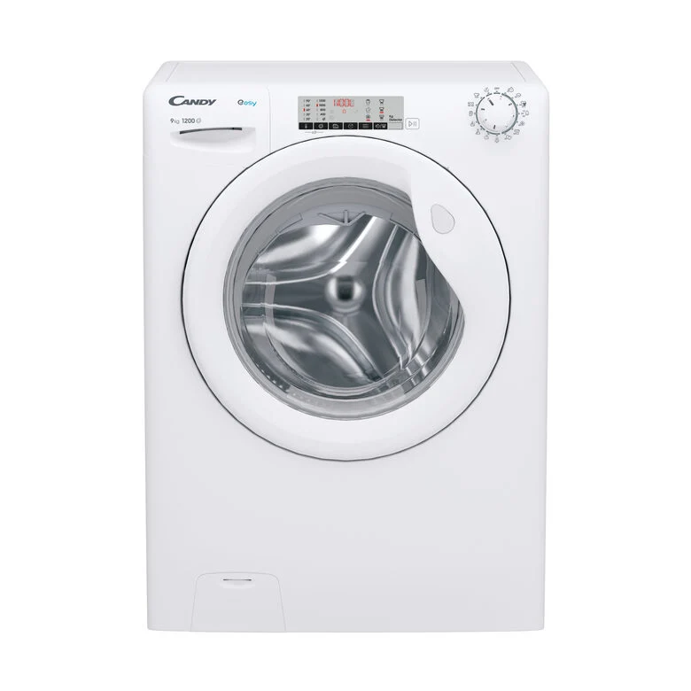 Candy EY294DWM5/1-S Easy Lavatrice Libera Installazione 9 Kg, 1200 Giri, Tecnologia Smart Touch, Classe A, Bianco