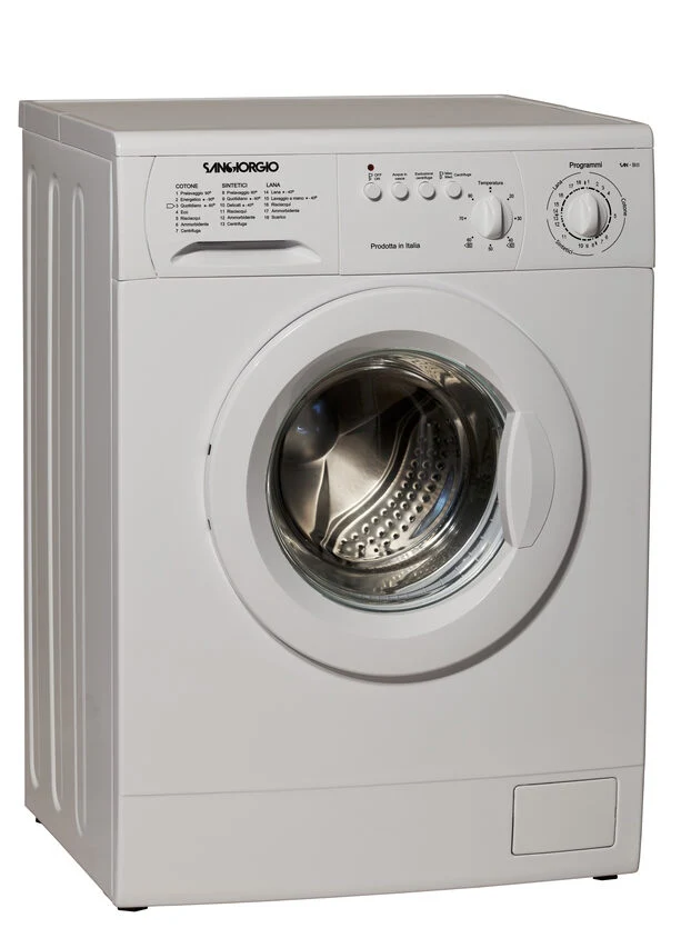 SanGiorgio S5510C Lavatrice A Libera Installazione 7 Kg, 1000 Giri, Classe D, Bianco