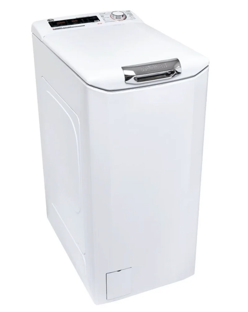 Ⓜ️🔵🔵🔵 HOOVER H3TSM48TAMCE-11 - Lavatrice a carica dall’alto, 8 kg, 1400 RPM, Nuova classe B, 17 programmi, L x P x A (cm) 41x60x86, Nuova classe B