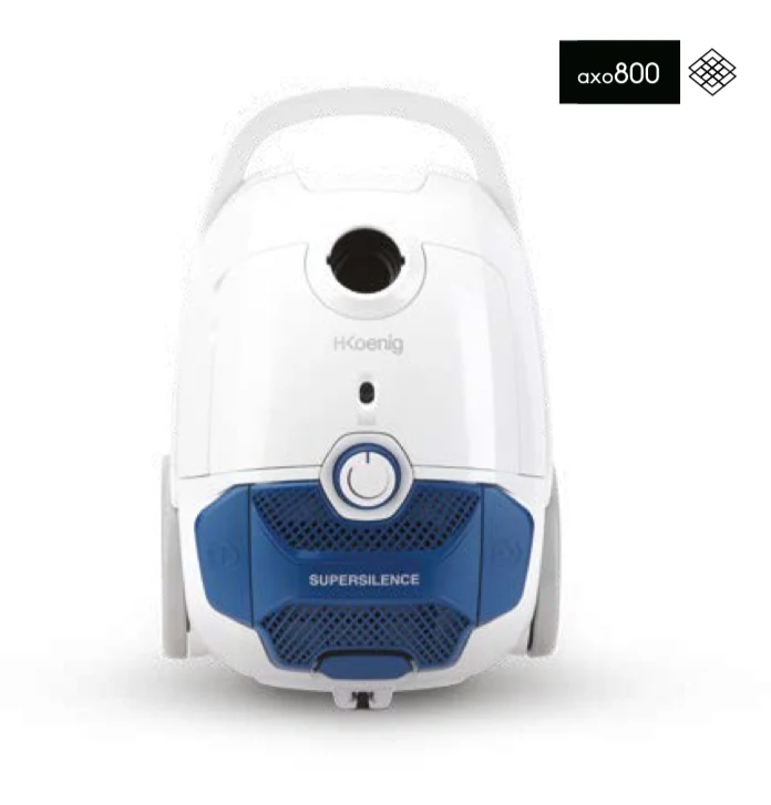 Ⓜ️🔵🔵🔵 H.Koenig AXO800 - Aspirapolvere con sacco, TRIPLA CLASSE A, filtro HEPA 12