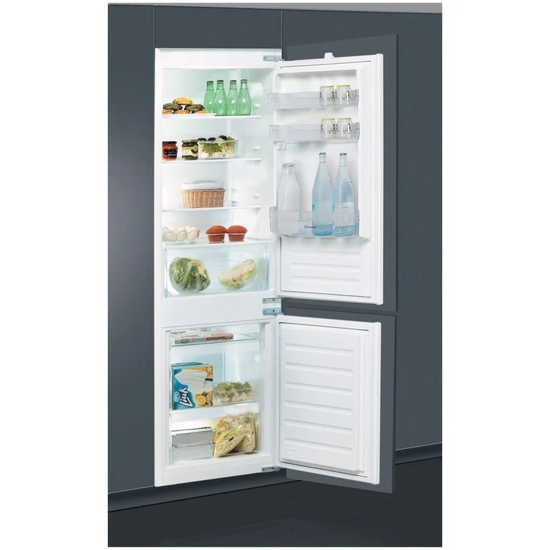 Ⓜ️🔵🔵🔵👌 Indesit B 18 A1 D/I - Frigorifero combinato, incasso, cerniere a destra 274 litri, Nuova classe F (ex A+)