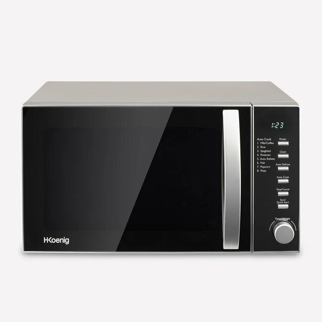 Ⓜ️🔵🔵🔵 H.Koenig VIO2 - Forno a microonde digitale, compatto, finitura a specchio, SENZA GRILL, potente: 700W