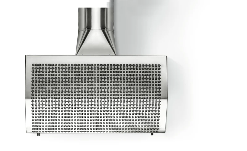 Ⓜ️🔵🔵🔵👌 Alpes GA 20/55-CM - Gruppo aspirante a 2 motoaspiratori da 800 MC/H, acciaio inox, comandi integrati e telecomando, 55cm