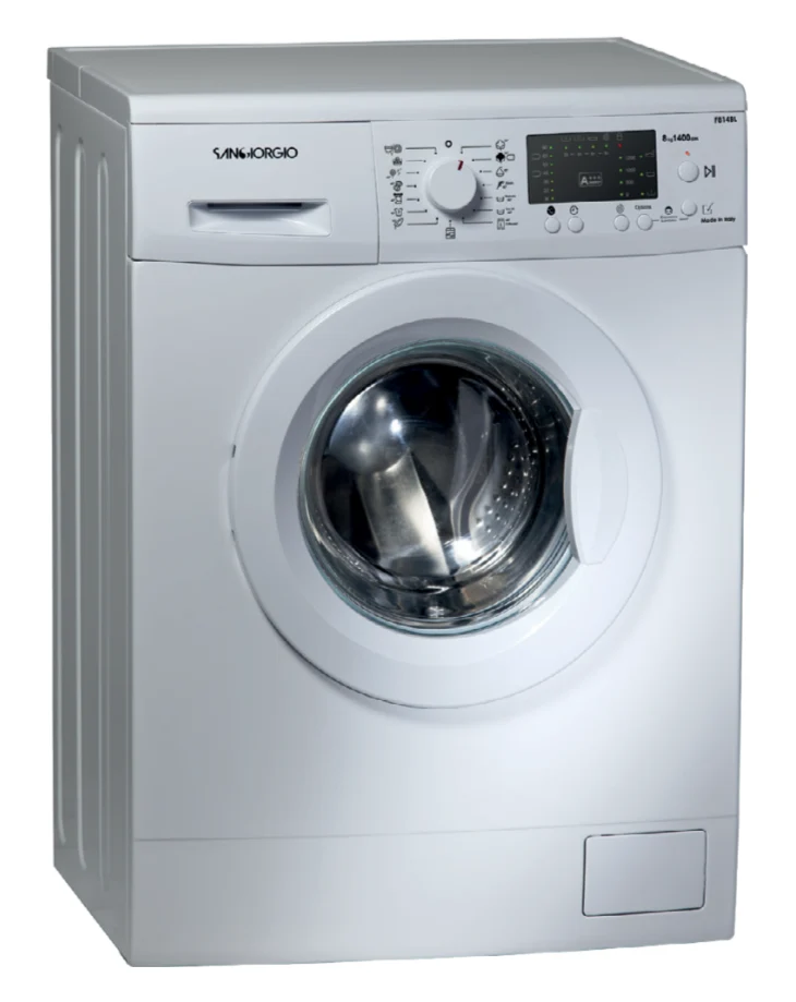 Ⓜ️🔵🔵🔵👌 SanGiorgio F714DI - Lavatrice 7 kg, MOTORE INVERTER, centrifuga 1400 giri, MADE IN ITALY, 5 ANNI GARANZIA su SCHEDA ELETTRONICA, Nuova classe D (ex A+++)