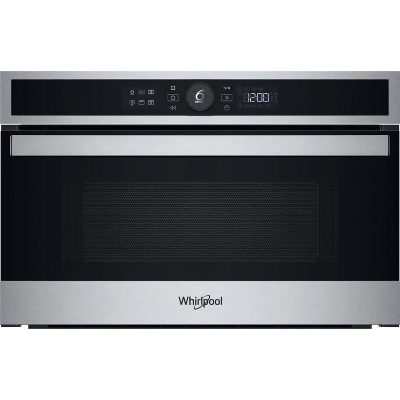 Whirlpool WMD4I4MX Microonde con grill, inox, Display Lcd 6°Senso, Crisp, 31 Lt