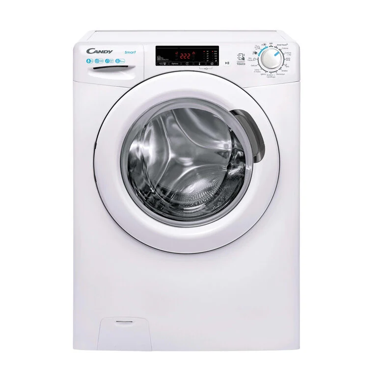 Candy CSS 128TW4-11 Smart Lavatrice A Libera Installazione 8 Kg, 1200 Giri, Vapore, Wi-Fi, Classe B, Bianco