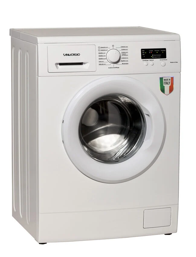 SanGiorgio SG610 Lavatrice A Libera Installazione 6 Kg, 1000 Giri, Classe C, Bianco